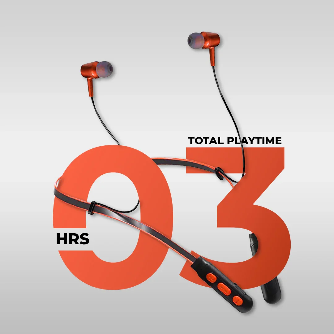 Buy B11: Bluetooth Neckband | Powerful Audio + High Bass - Image 8