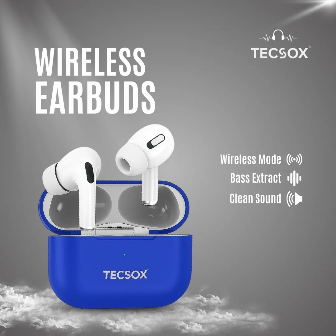 TecPod Pro Earbuds 30Hr Playtime | 5.3 V Bluetooth Earbuds | Deep Bass | Water Resistant - Image 27