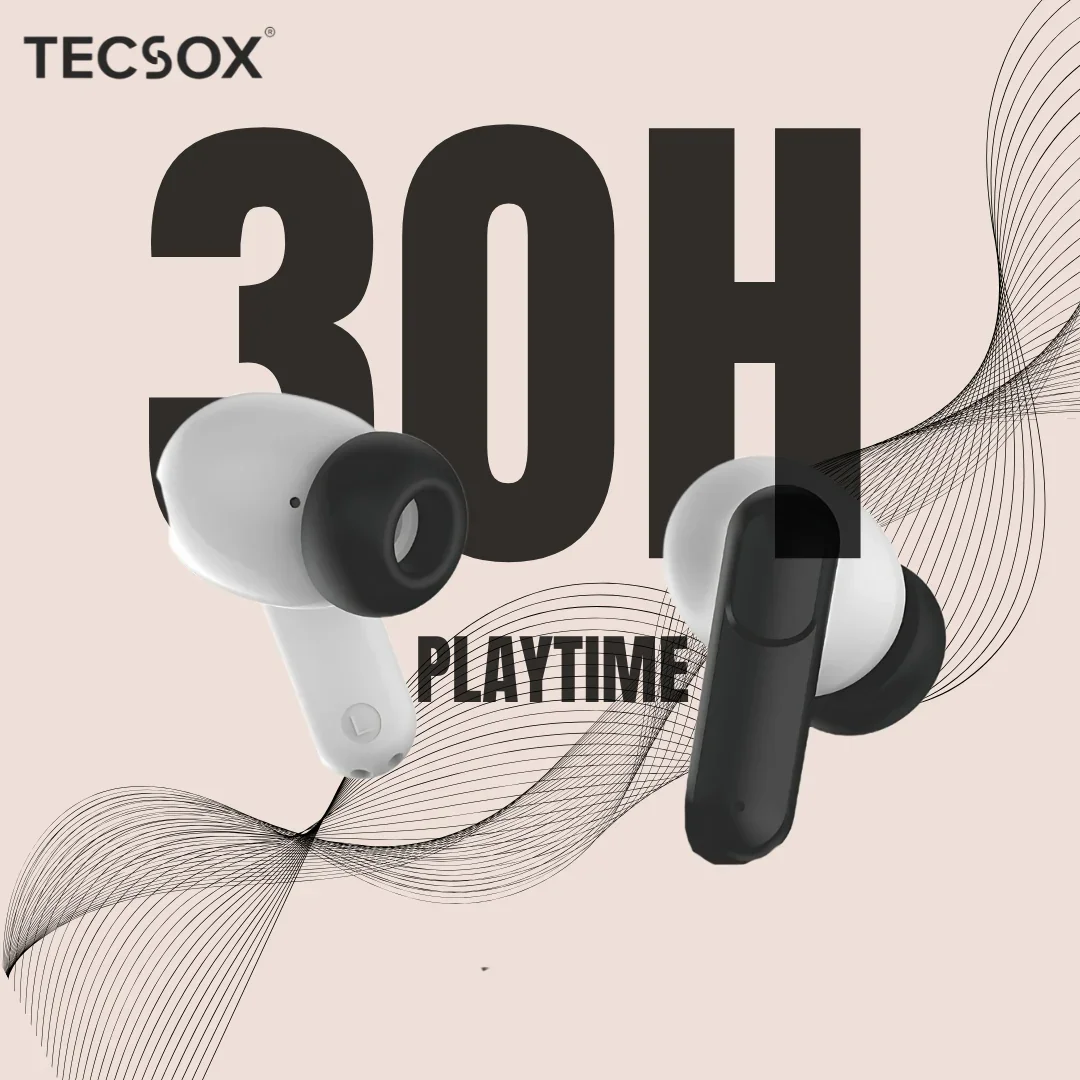 Buy TecSox Cyber X Wireless Earbud With Comfortable Fit - Image 6