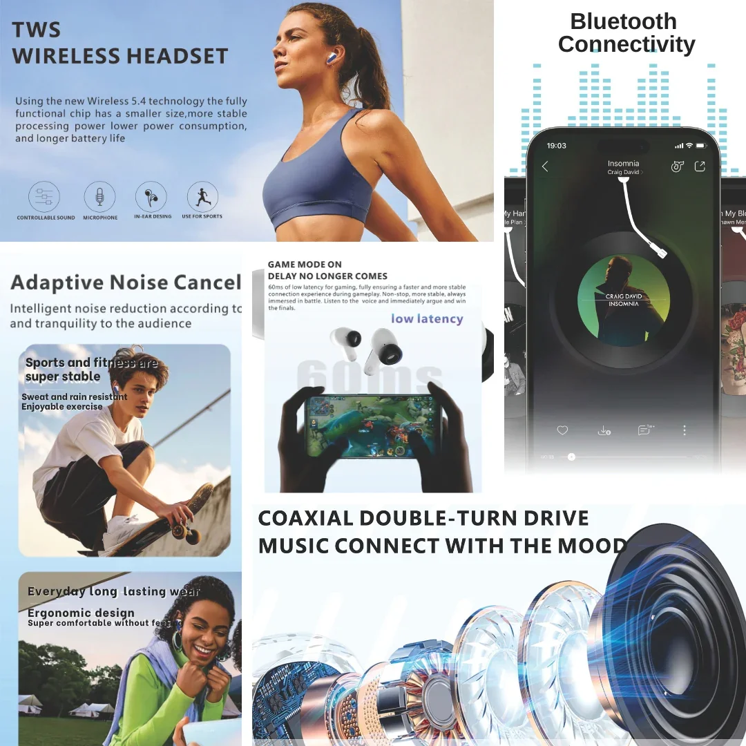 Buy TecSox Cyber X Wireless Earbud With Comfortable Fit - Image 7