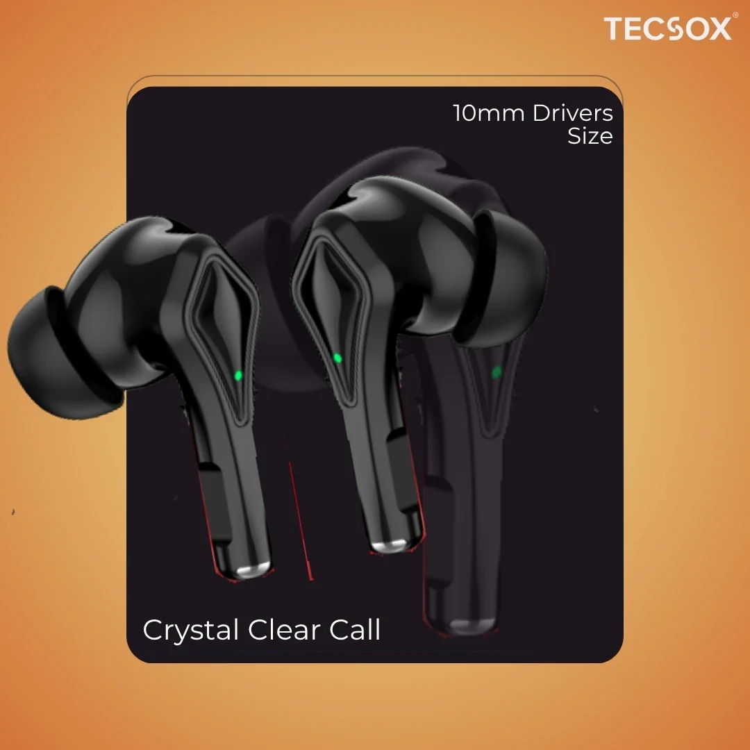 Buy TecSox Neo231 Wireless Earbud With Deep Bass & Comfortable Fit - Image 13