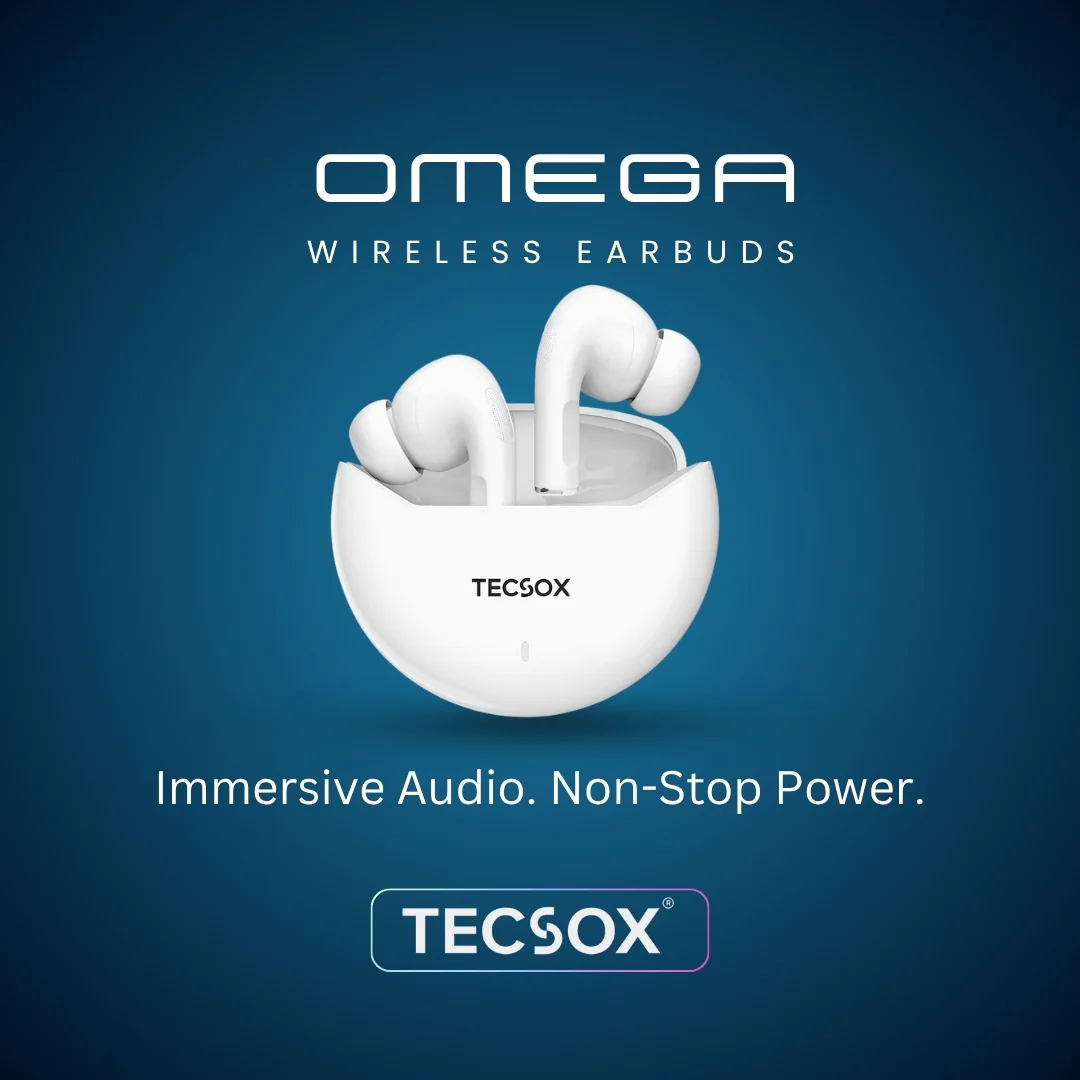 Buy TecSox Omega Wireless Earbud With Comfortable Fit - Image 20