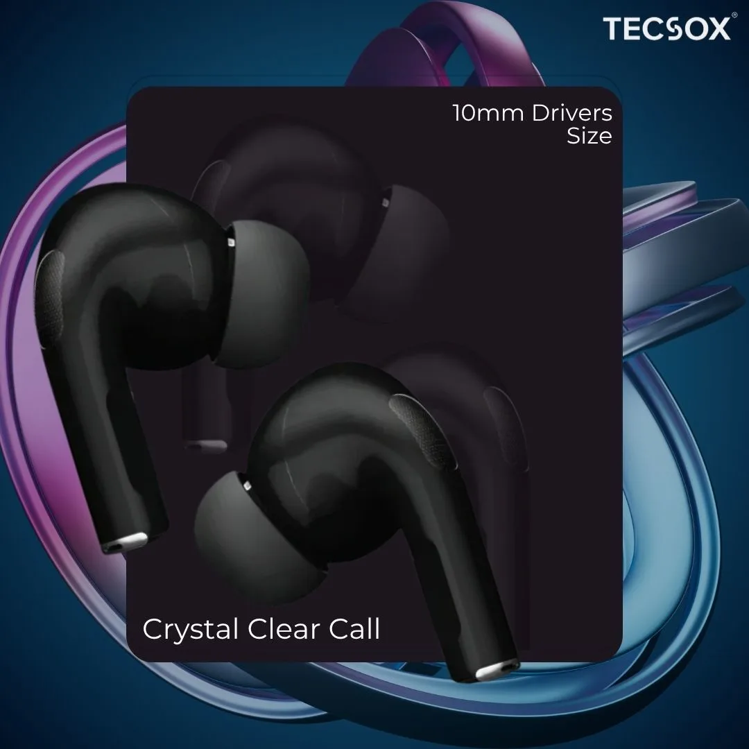 Buy TecSox Omega Wireless Earbud With Comfortable Fit - Image 8