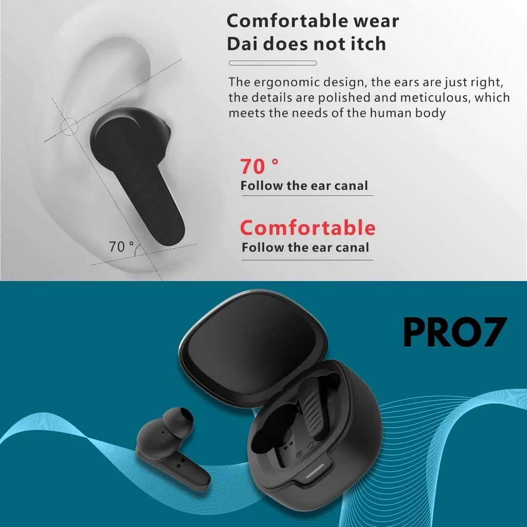 Buy TecSox Pro 7 Wireless Earbud With Comfortable Fit - Image 7