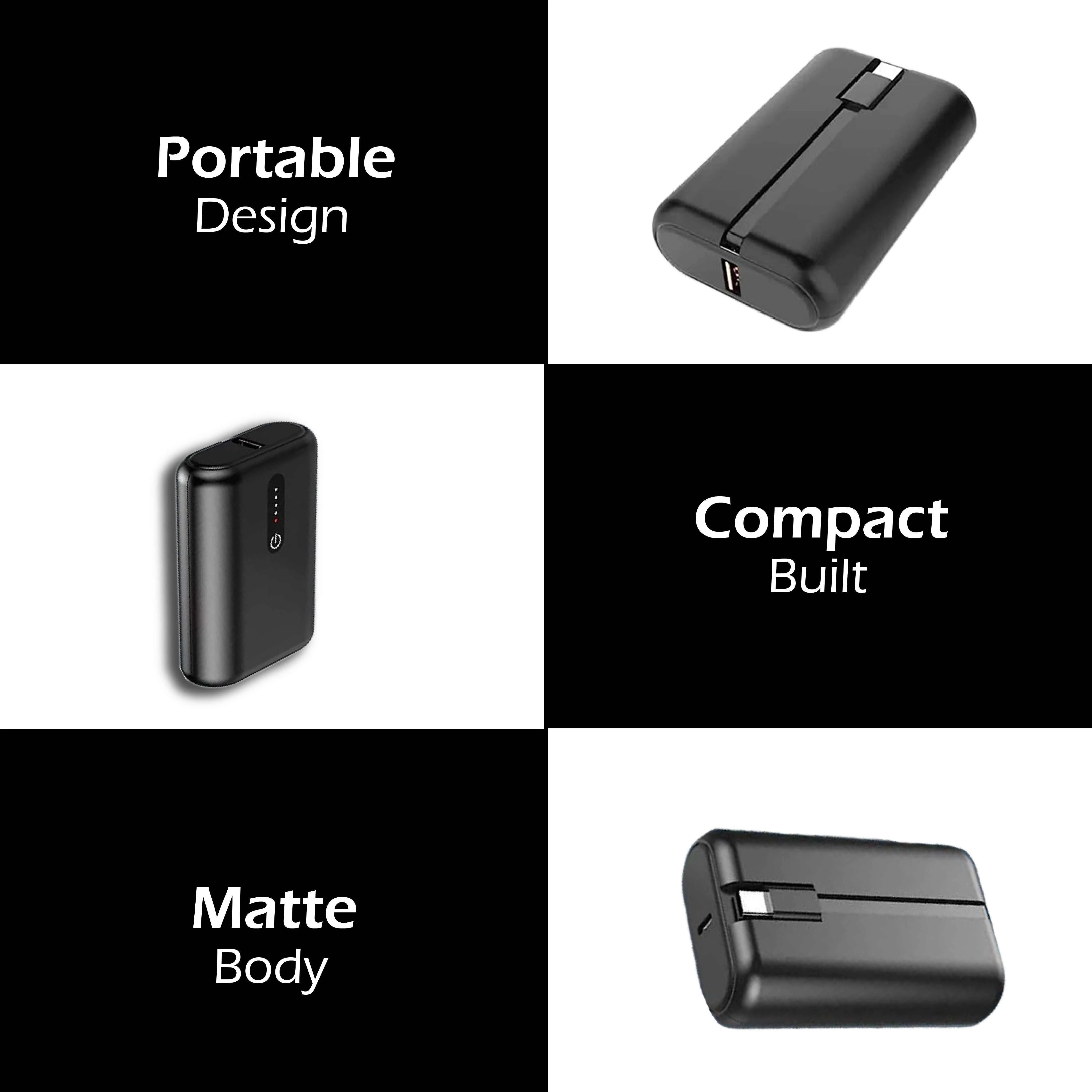 TecSox Force 10 Powerbank | 100% in 90 Mins | 10000 mAh - Image 3