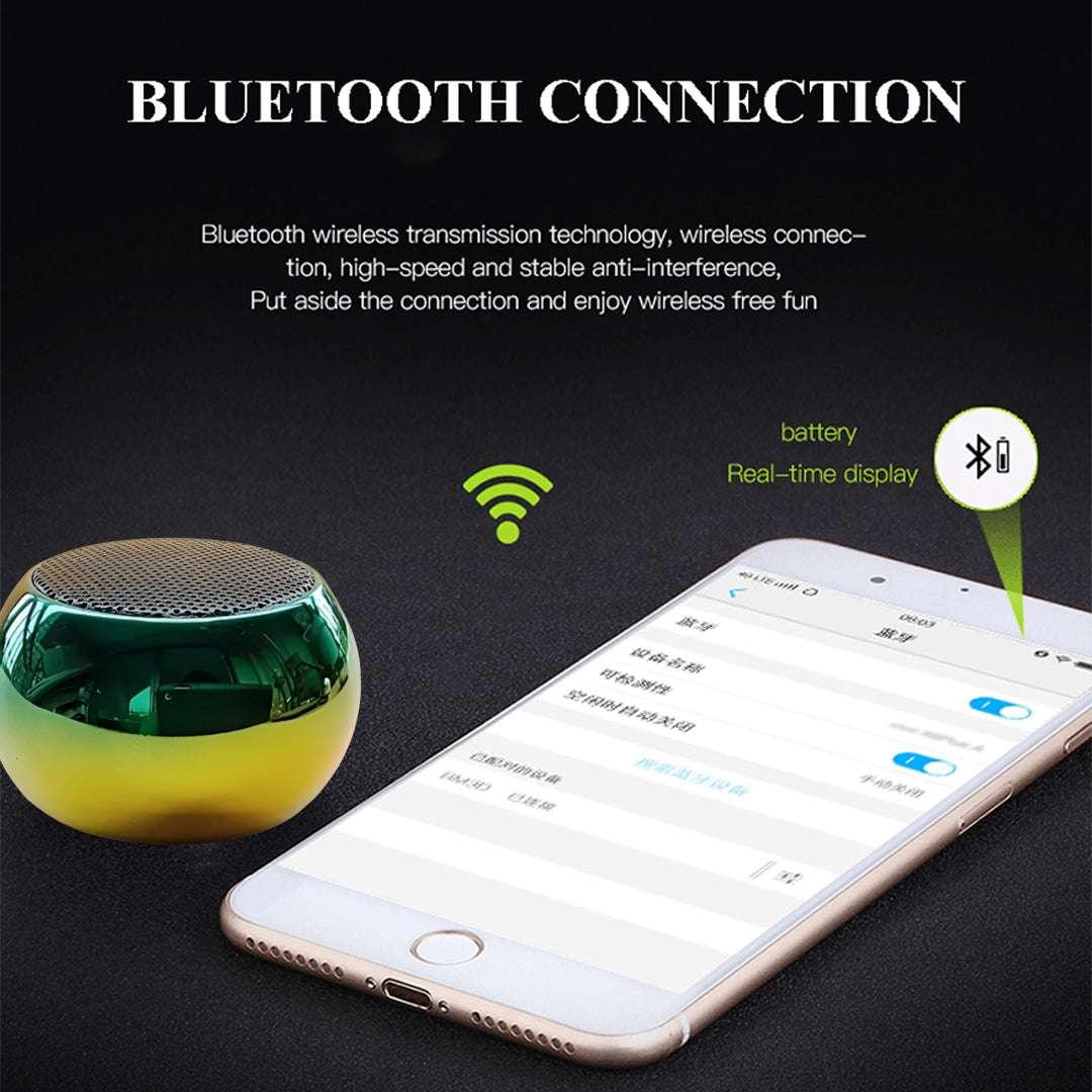 Buy TecSox Mini Bluetooth Speaker | 360 Crystal Clear Sound - Image 4