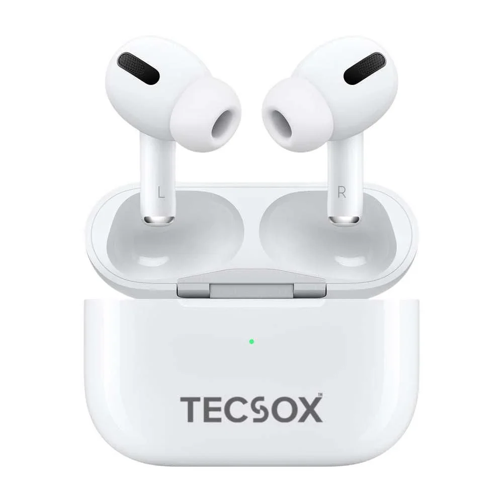 Buy TecPod Pro White Bluetooth Earbuds | Deep Bass | Water Resistant