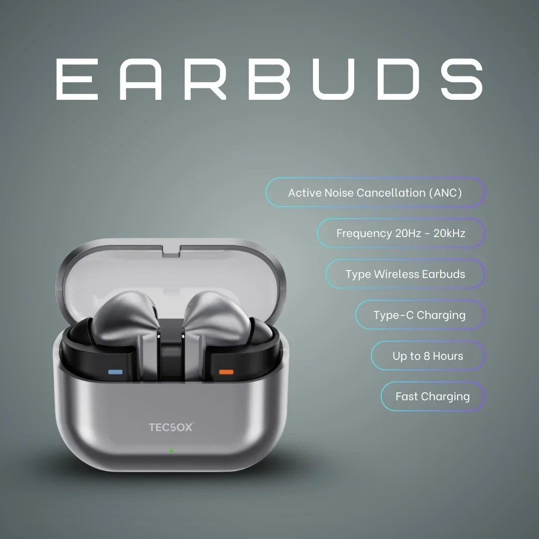 Order TecSox Audora Bluetooth Earbuds | Deep Bass | Under ₹1000 - Image 14
