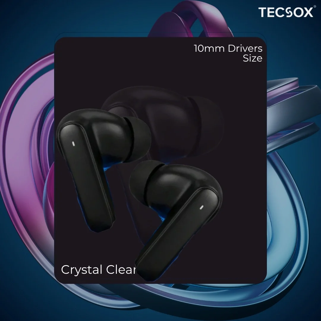 Order TecSox Pulse 611 Bluetooth Earbuds | Deep Bass | 30 Hour Play time - Image 17
