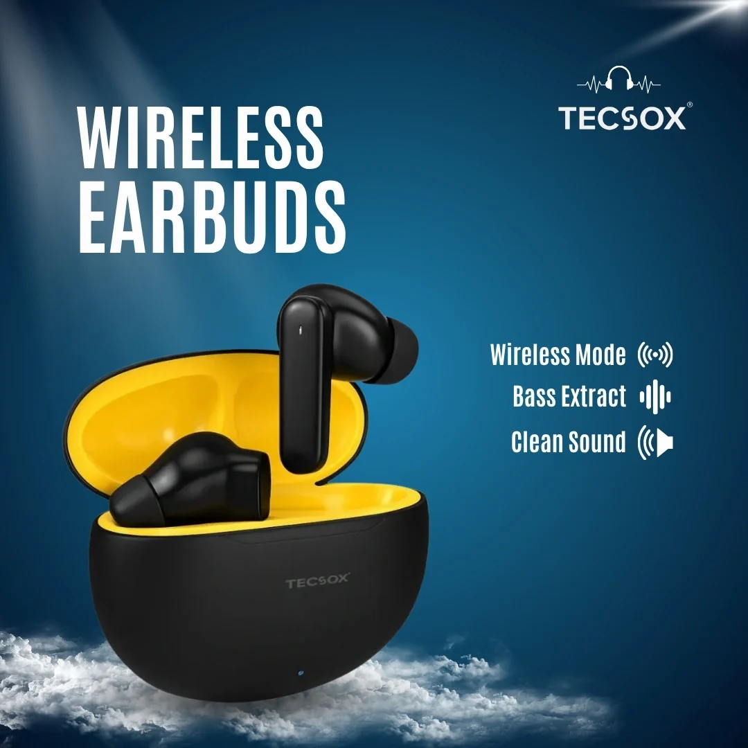 Order TecSox Pulse 611 Bluetooth Earbuds | Deep Bass | 30 Hour Play time - Image 26