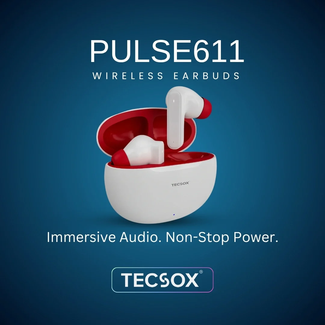 Order TecSox Pulse 611 Bluetooth Earbuds | Deep Bass | 30 Hour Play time - Image 31