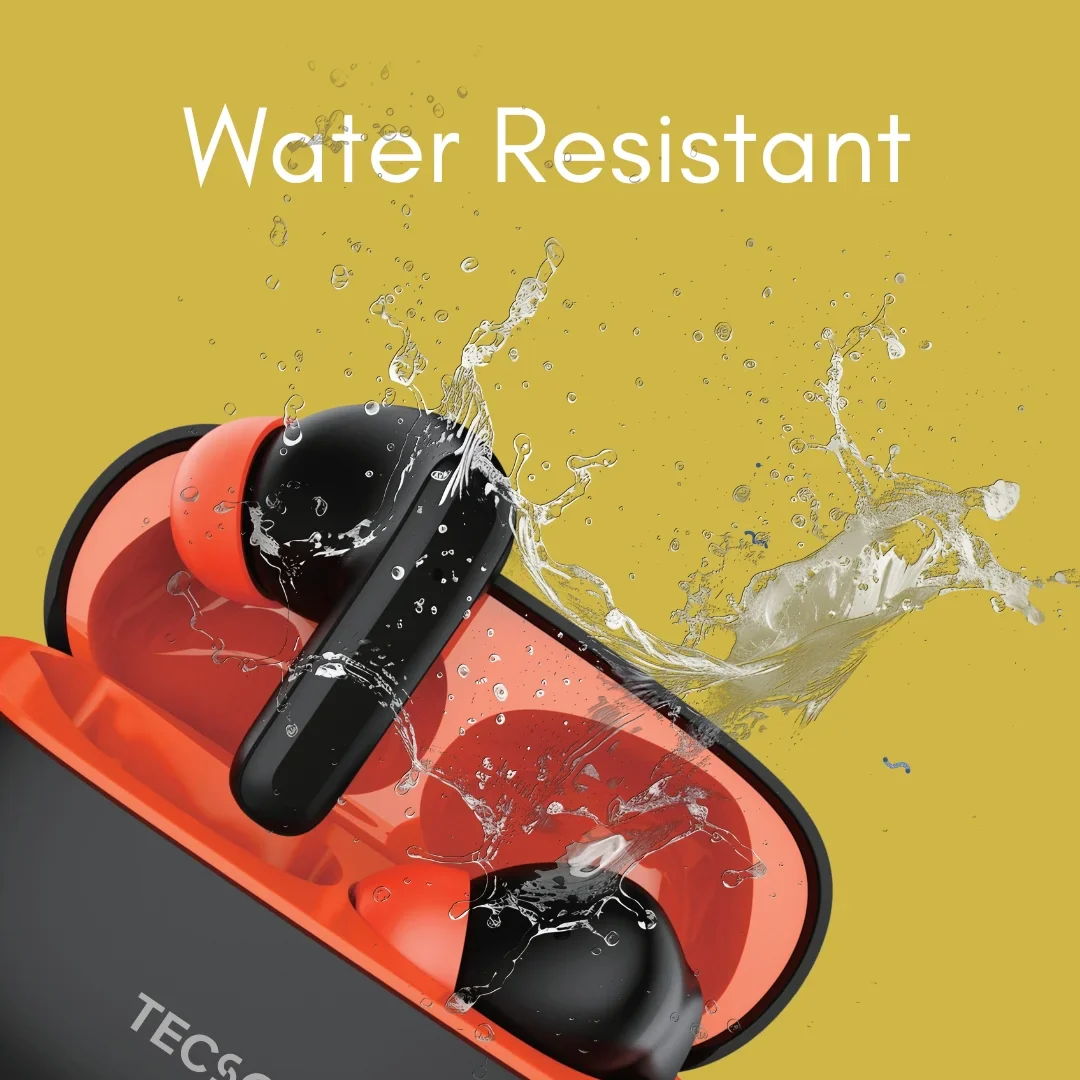 TecSox Wave Bluetooth Earbuds | Deep Bass | IPX water resistance - Image 12