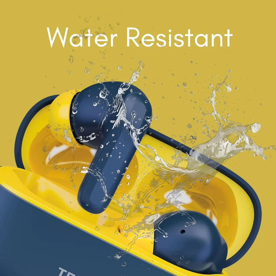 TecSox Wave Bluetooth Earbuds | Deep Bass | IPX water resistance - Image 16