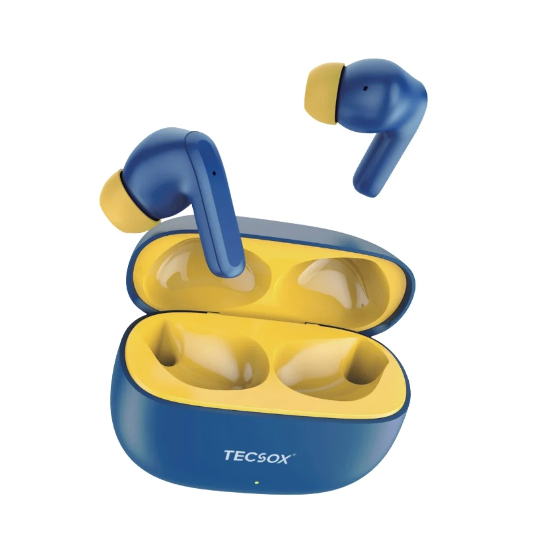 TecSox Wave Bluetooth Earbuds | Deep Bass | IPX water resistance - Image 3