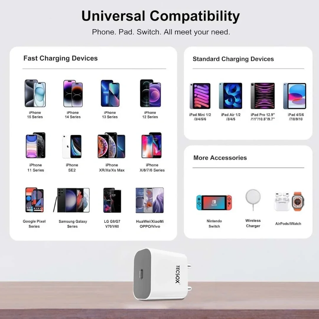 PD 30W Charger | Fast & Efficient Charging for iPhone - Image 8