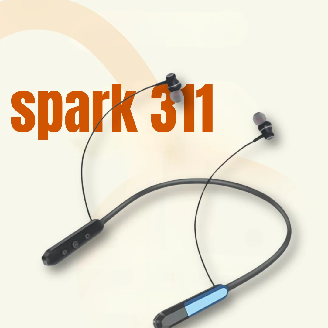 Spark311 Bluetooth Neckband | ENC | 30 Hr  | IPX Water Resistant - Image 3