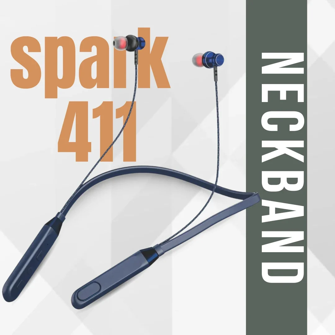 Spark411 Bluetooth Neckband | ENC | 30 Hr  | IPX Water Resistant - Image 4