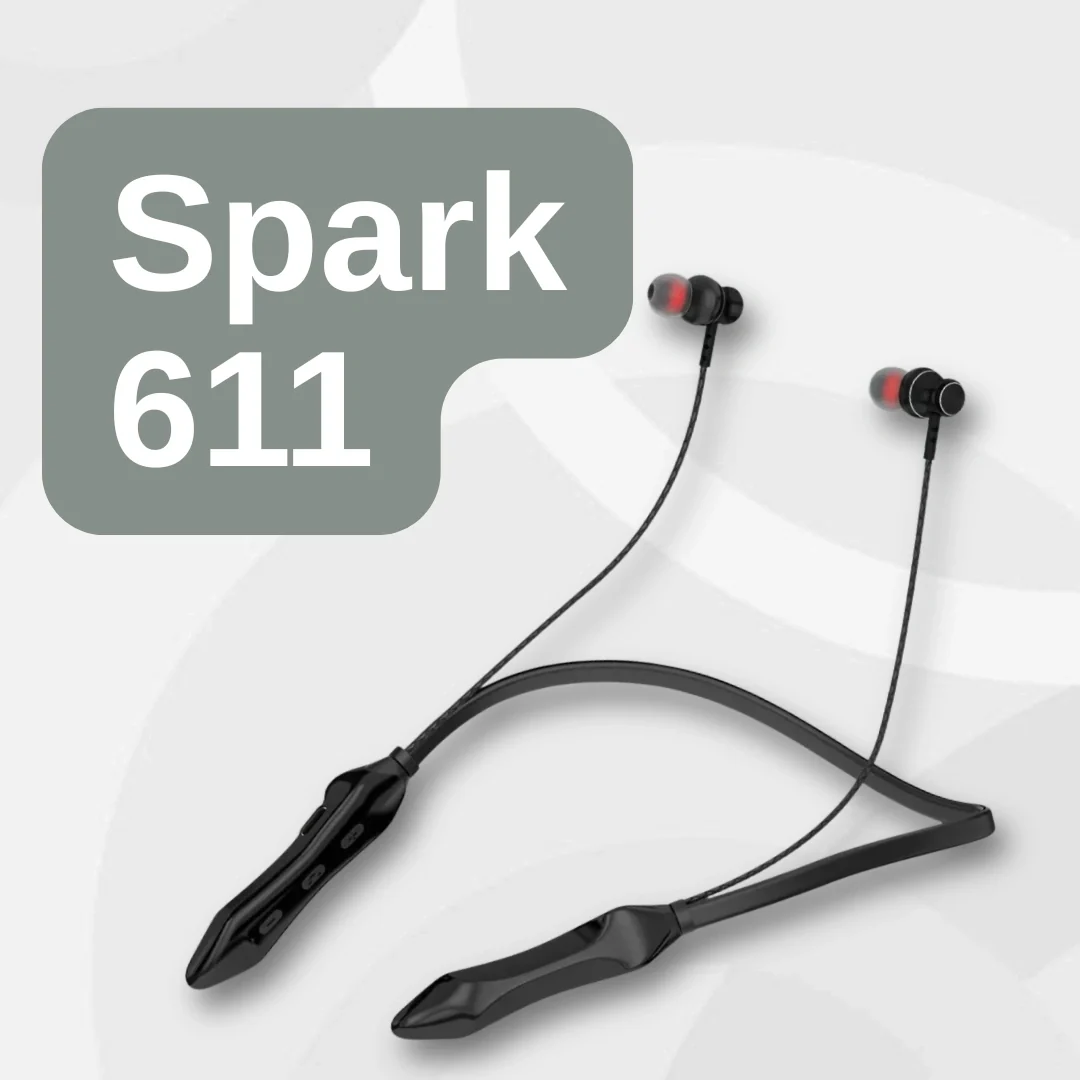 Spark611 Bluetooth Neckband | ENC | 30 Hr  | IPX Water Resistant - Image 4