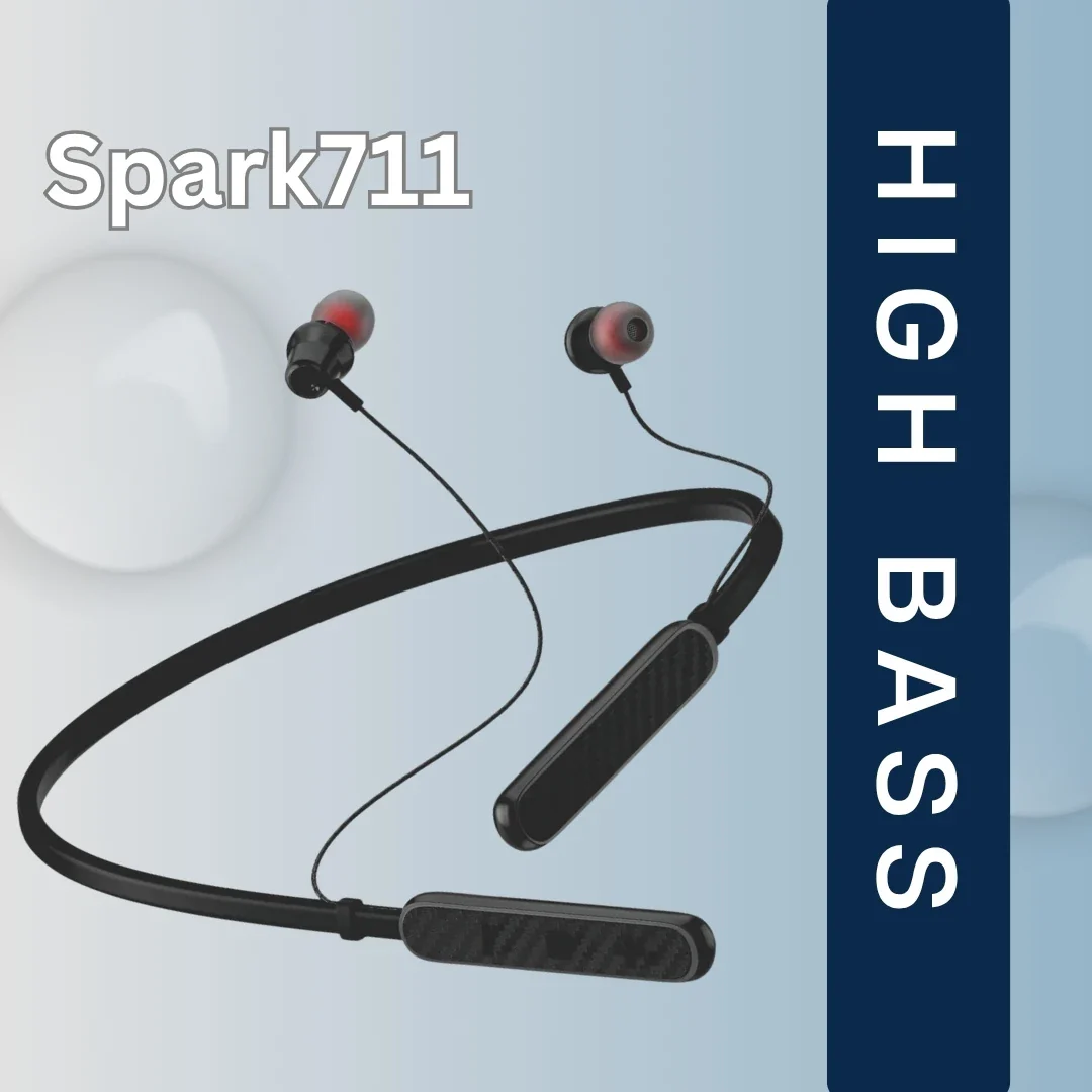 Spark711 Bluetooth Neckband | ENC | 30 Hr  | IPX Water Resistant - Image 5