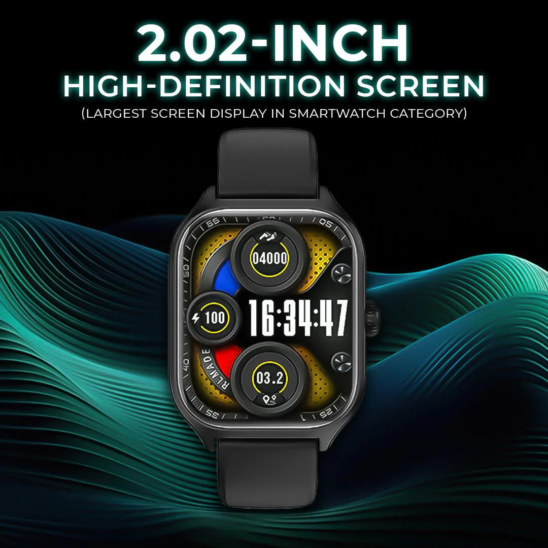 Get Spectra Smart Watch | 2.02" HD Display + Water Resistant - Image 5
