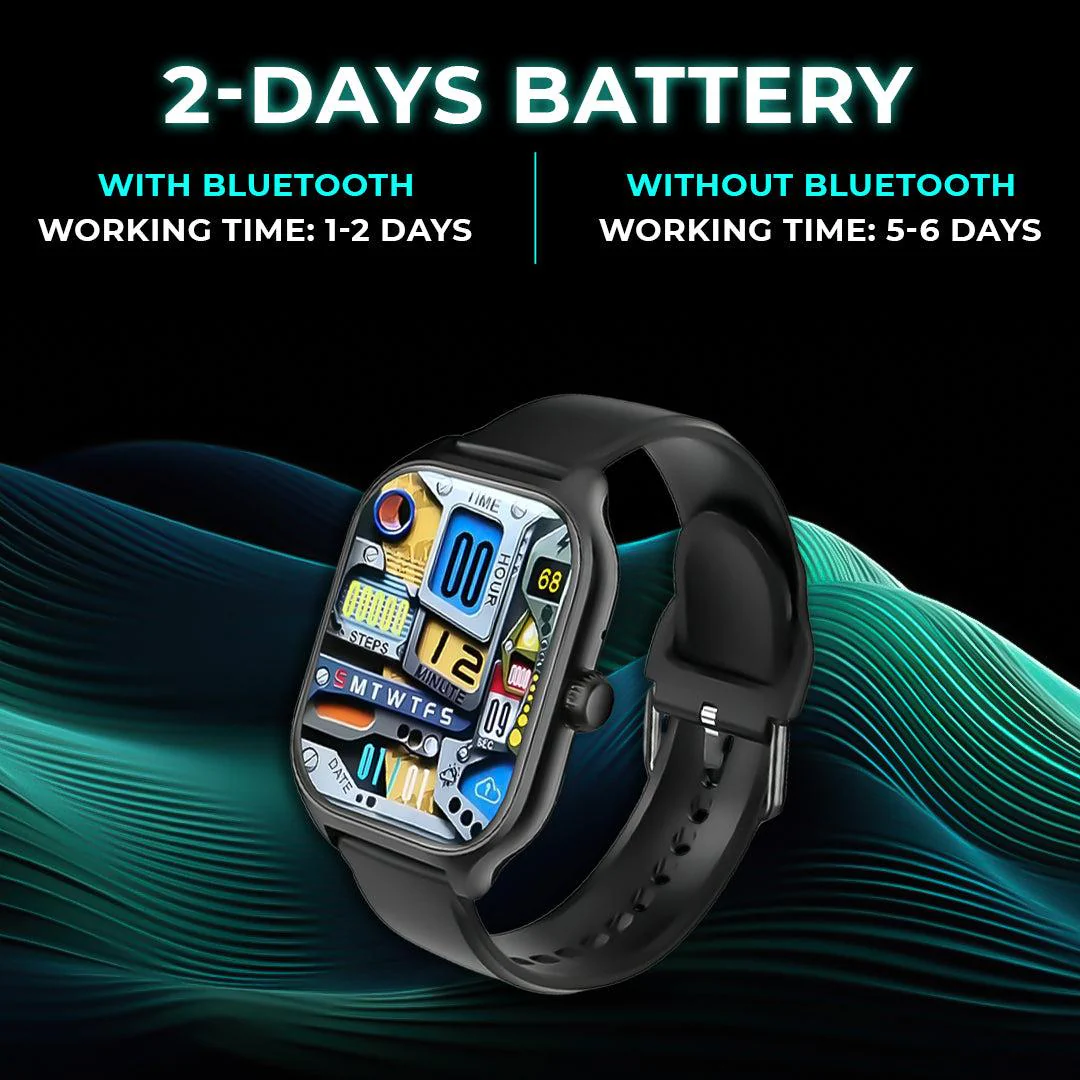 Get Spectra Smart Watch | 2.02" HD Display + Water Resistant - Image 8