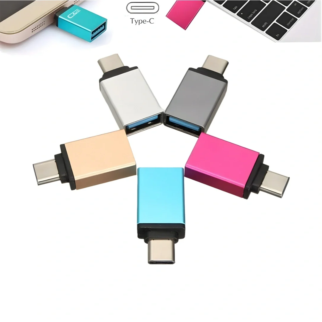 TecSox Aluminium Type C OTG Adapter to USB 3.0 - Image 2