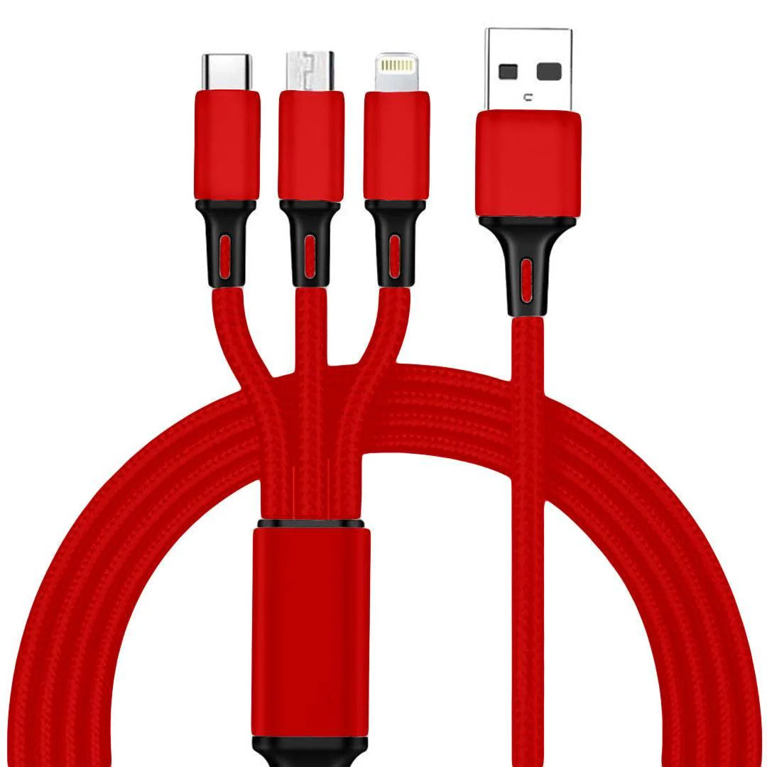 Order TecSox 3in1 Braided Cable Online | Support All Devices - Image 3
