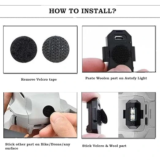 TecSox LED Emergency Strobe Light | USB Rechargeable - Image 2