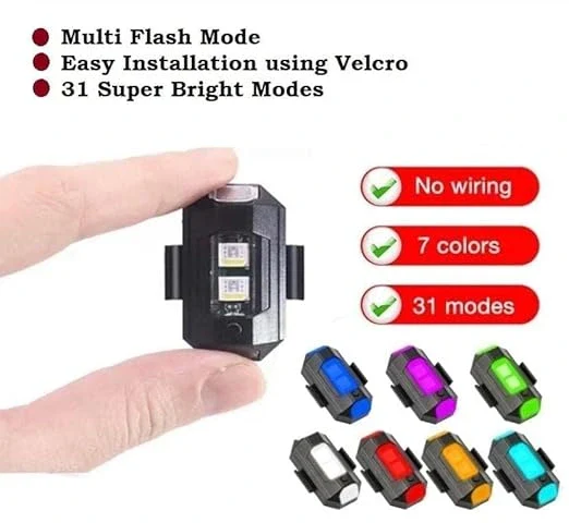 TecSox LED Emergency Strobe Light | USB Rechargeable - Image 5