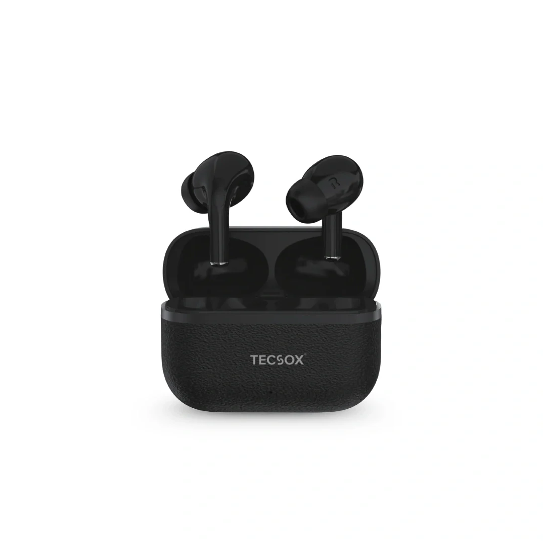 TecSox Moon Bluetooth Earbud With Deep Bass & Comfortable Fit | 30Hrs Playtime | IPX Water Resistant