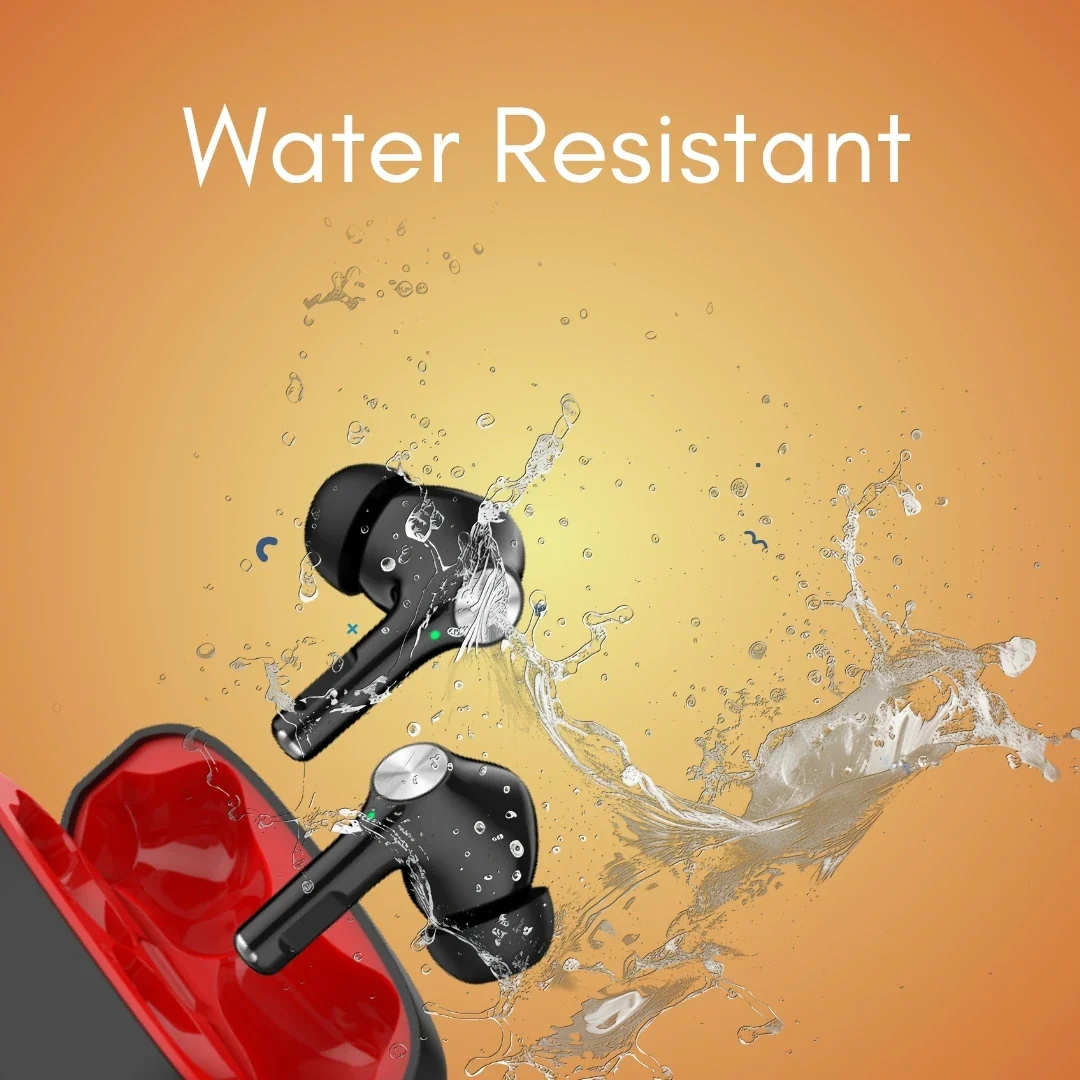 TecSox Neo411 30Hr Playtime |  Wireless Earbud With Deep Bass & Comfortable Fit | IPX Water Resistant - Image 13