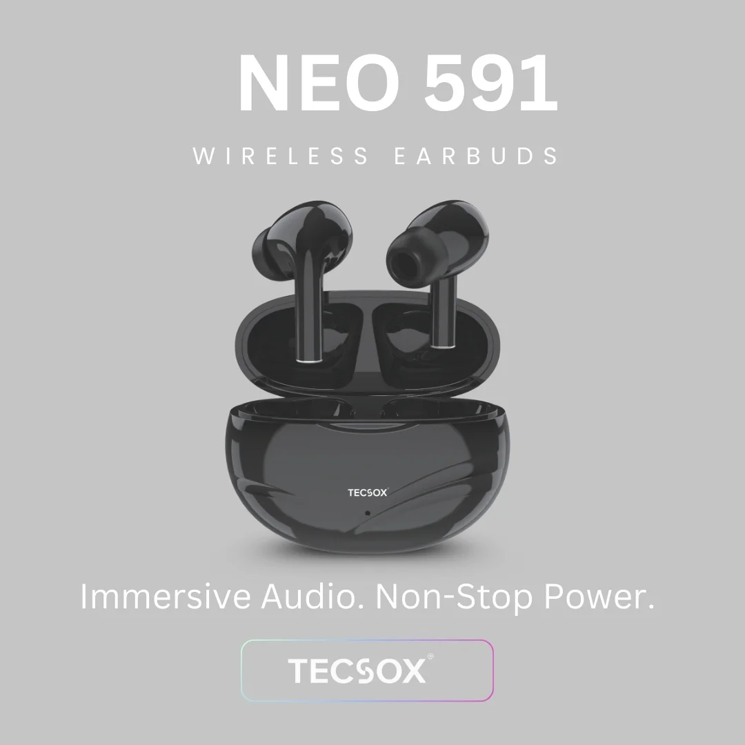 Neo591 Wireless Earbud | Deep Bass & Comfortable Fit | IPX Water Resistant - Image 5