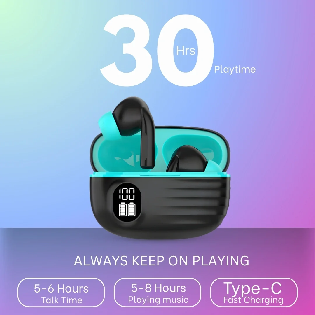 TecSox Nova 211 Wireless Earbud With Deep Bass & Comfortable Fit | IPX Water Resistant - Image 4