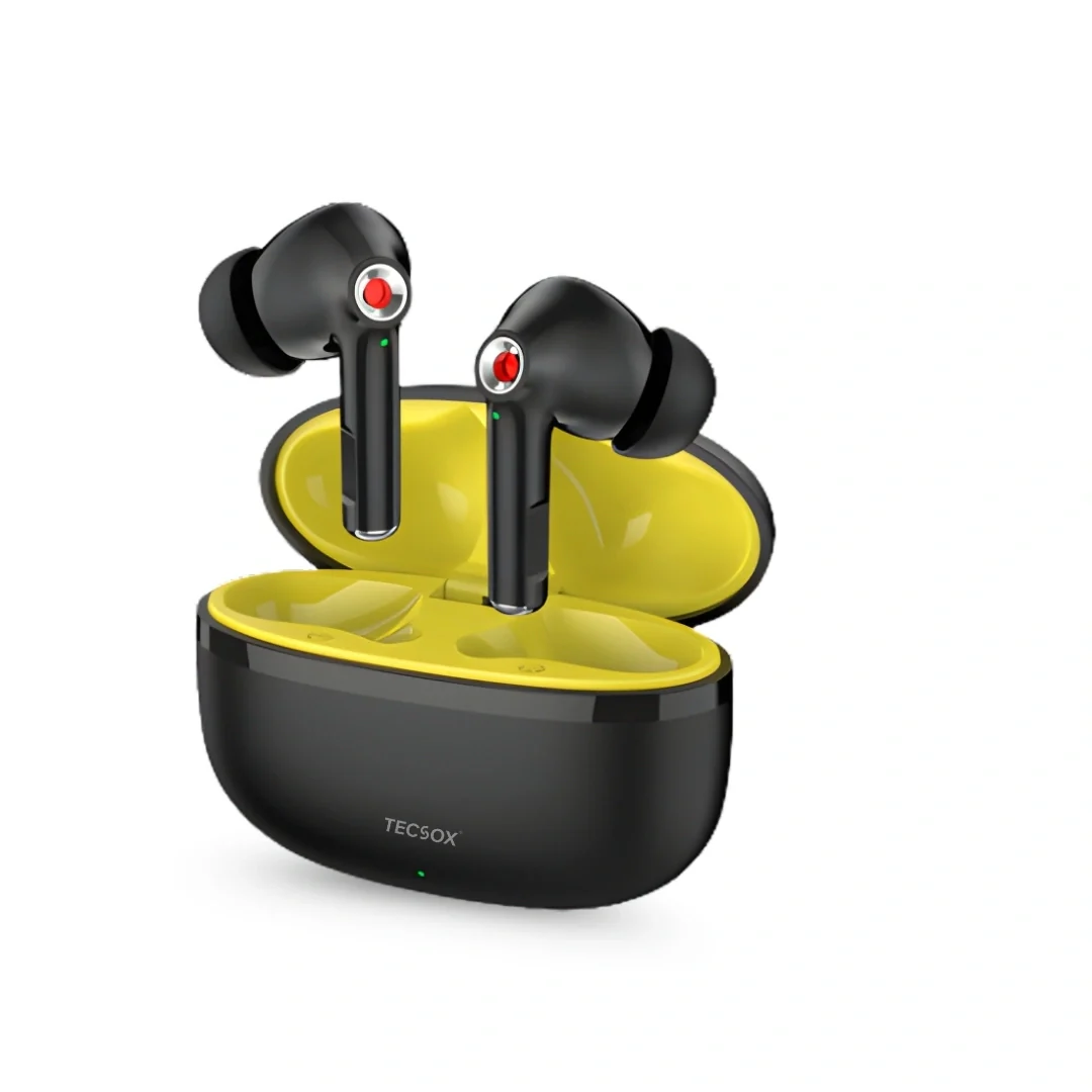TecSox Omega 201 Wireless Earbud With Deep Bass & Comfortable Fit | IPX Water Resistant - Image 6