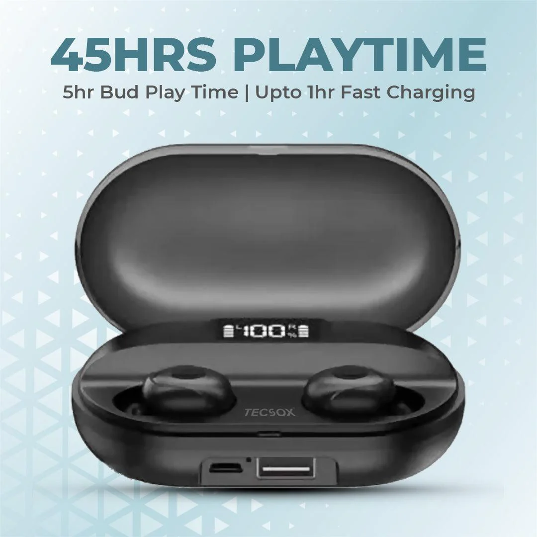 Power House Bluetooth Earbuds | 40 Hr Playtime | Under ₹1000 - Image 4