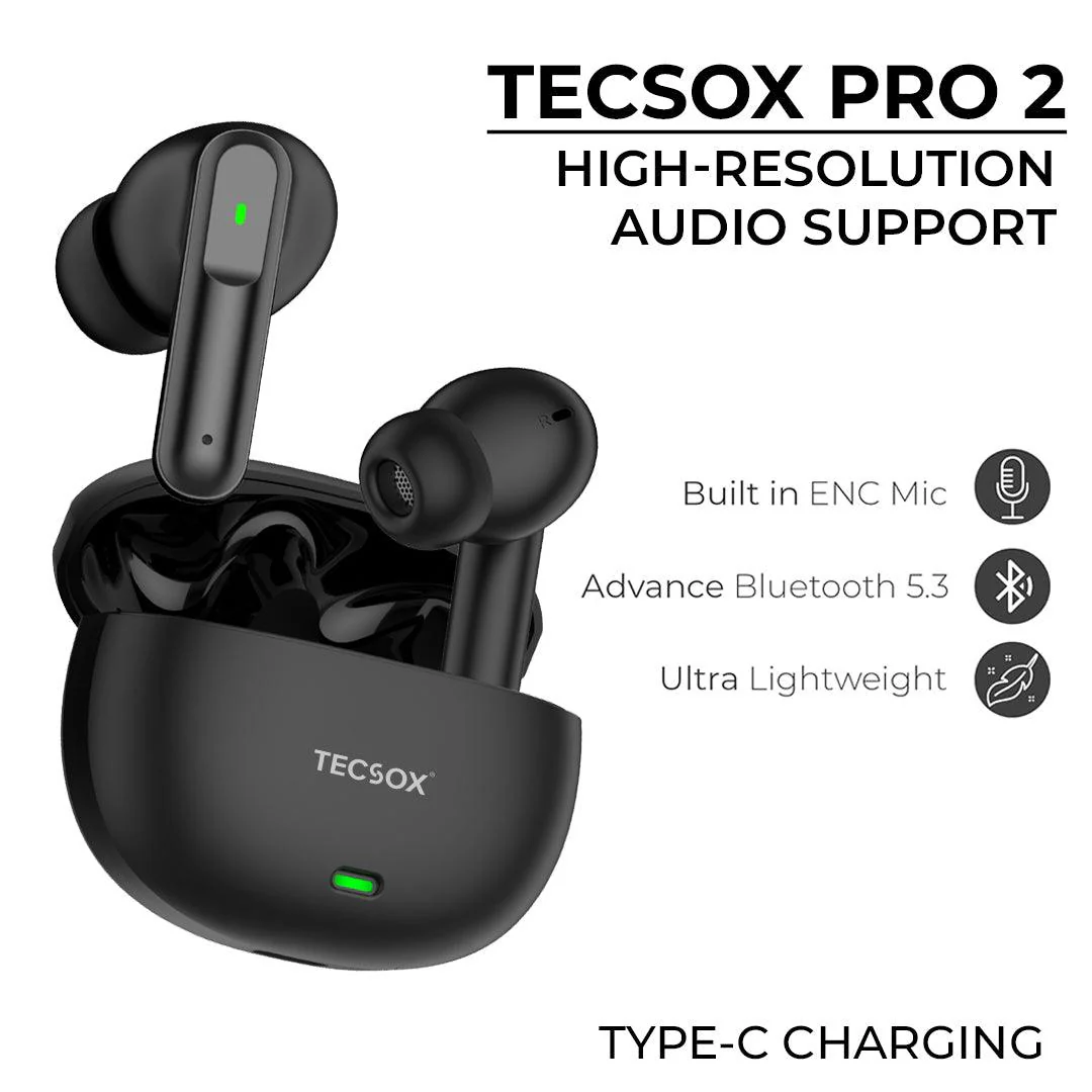 Buy TecSox Pro 2 Wireless Earbud With Lightweight - Image 7