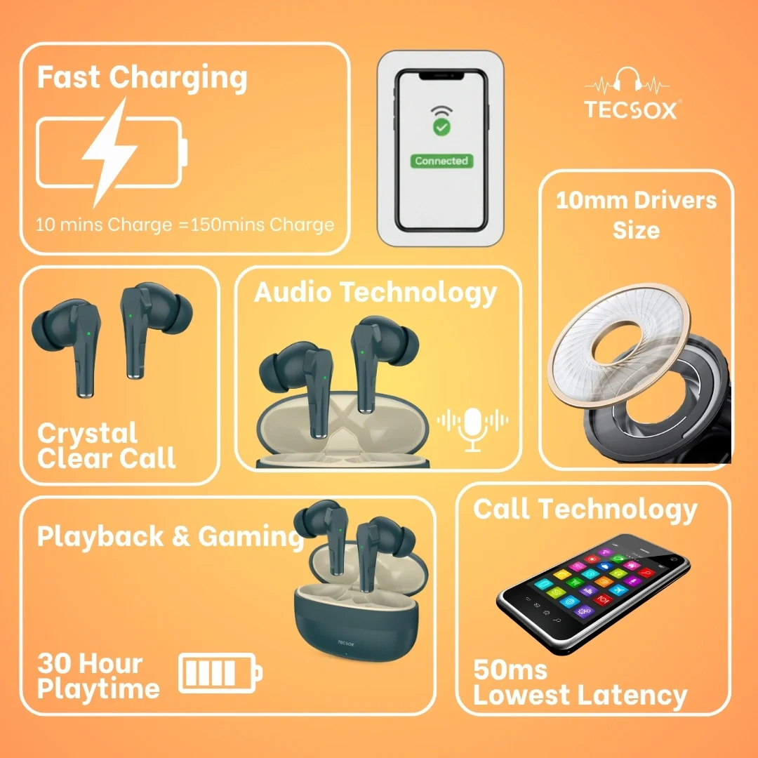 Ranger 311 Wireless Earbud With Deep Bass & Comfortable Fit - Image 44
