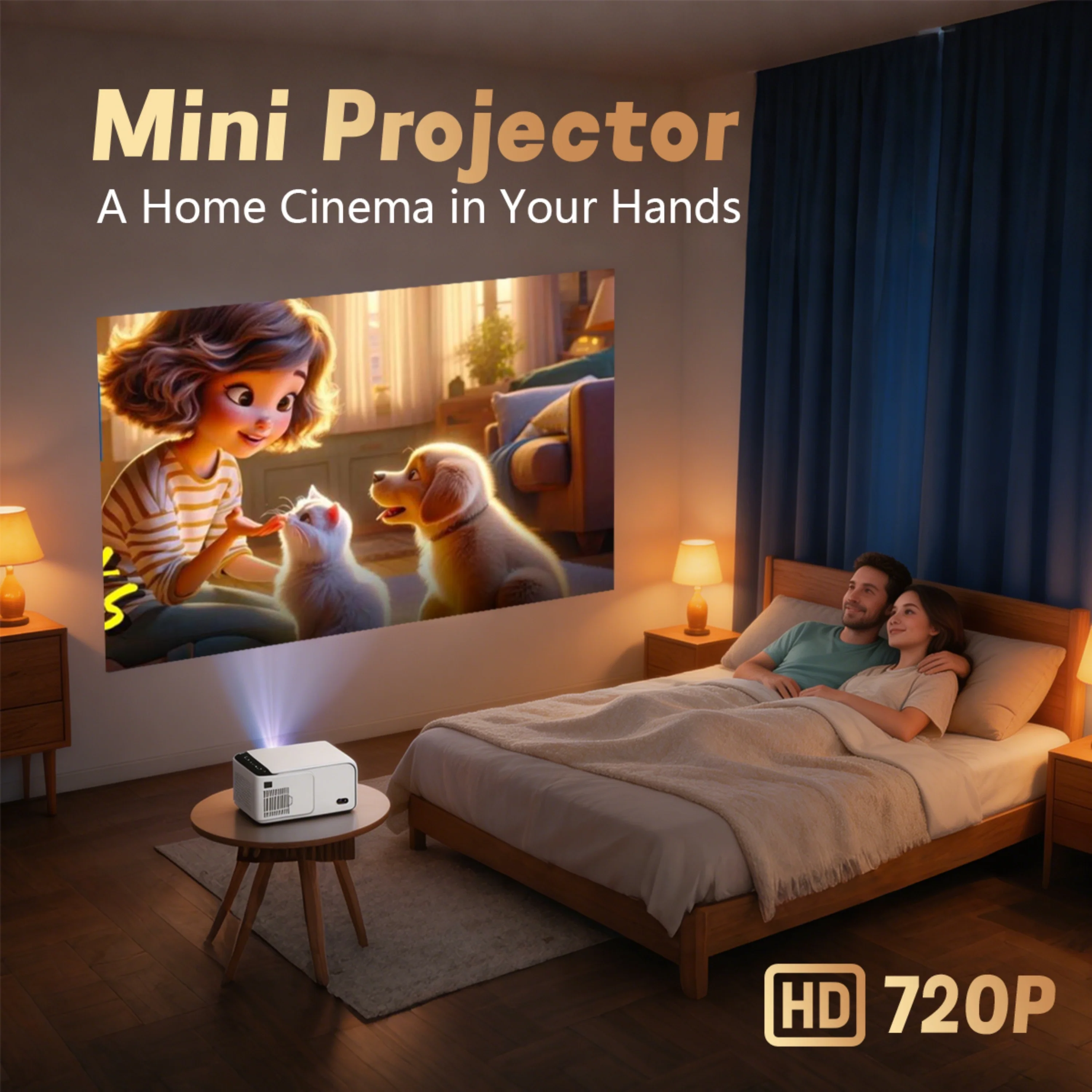 TecSox Revo Projector Online | 4K Video | Android 13 | Under ₹7000 - Image 7
