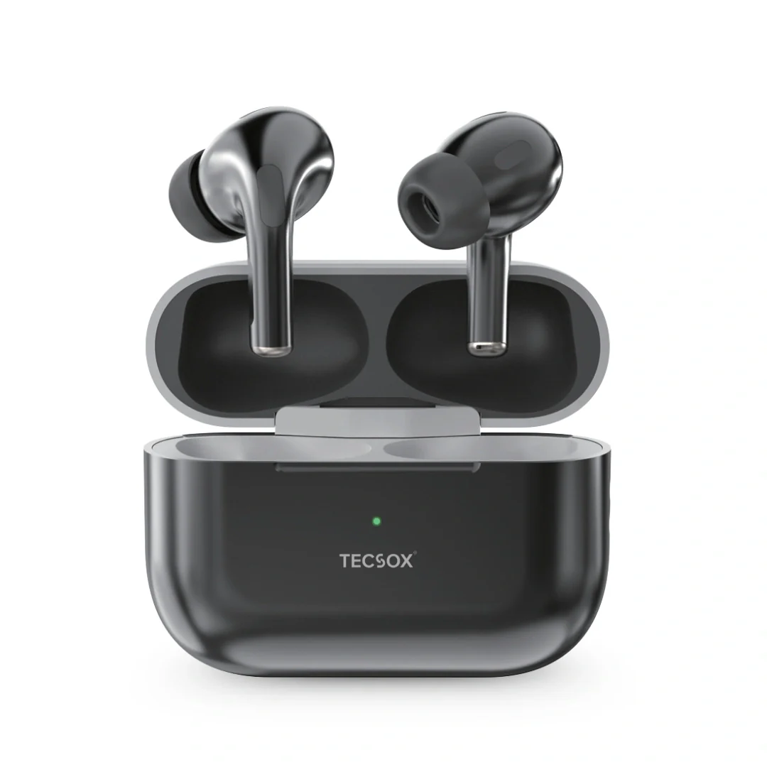 TecSox Tecpods Pro 2 Bluetooth Earbud With Deep Bass & Comfortable Fit | IPX Water Resistant