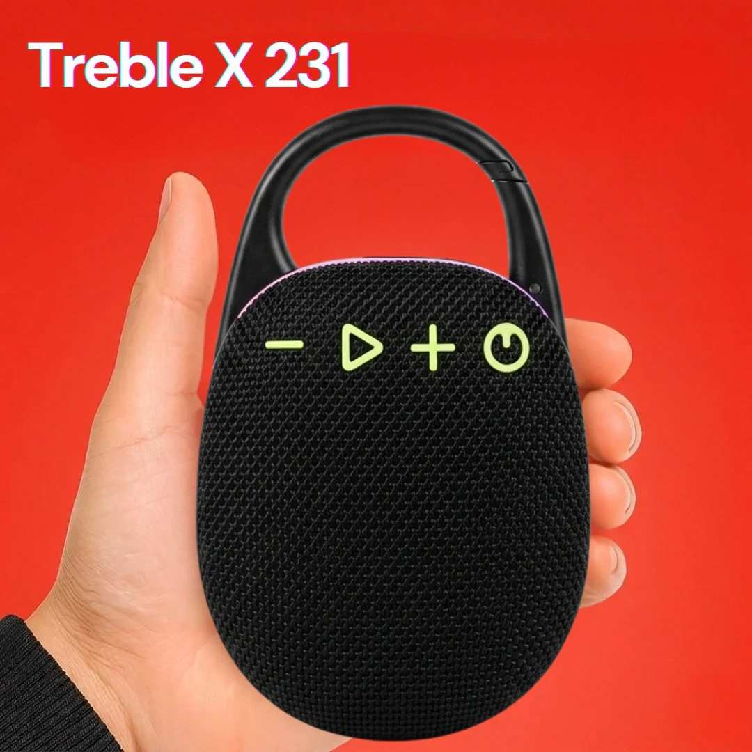 TecSox Treble X 141 | Speaker with  Powerful Bass | 8 -hour playtime - Image 2