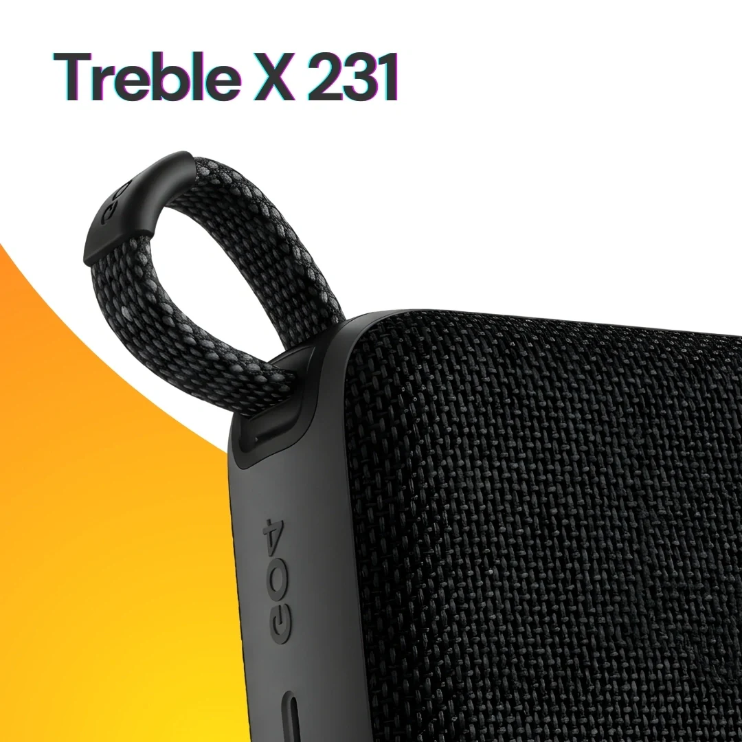 TecSox Treble X 231 | Speaker with 10watt & Powerful Bass - Image 4