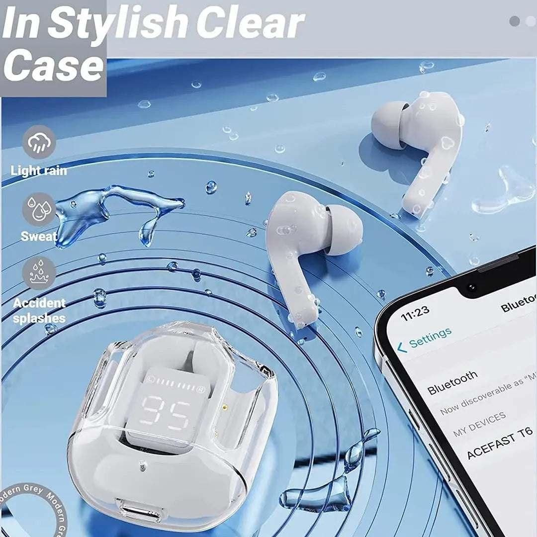UltraPod Bluetooth Earbuds | High Bass + Water Resistant - Image 11