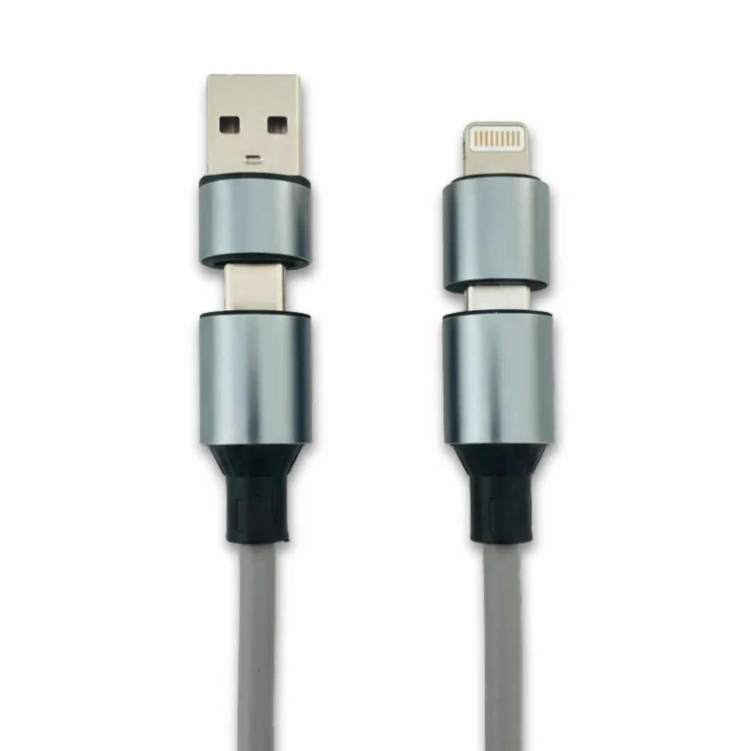 TecSox Zap 4-IN-1 Cable | 1 Meter Fast Charging Cable | 60W - Image 11