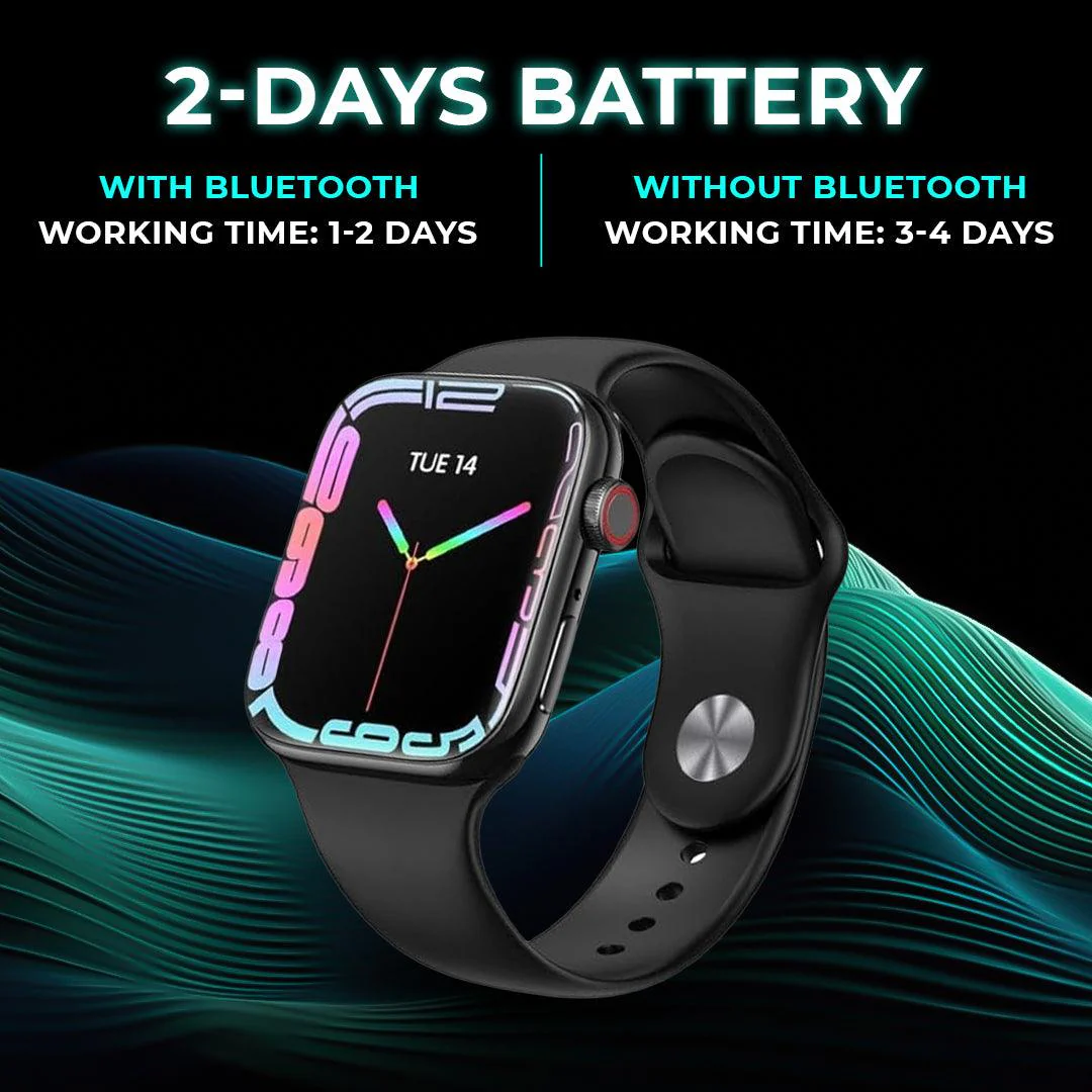 Get Thrill Smart Watch | 2.19" HD Display + Water Resistant - Image 7