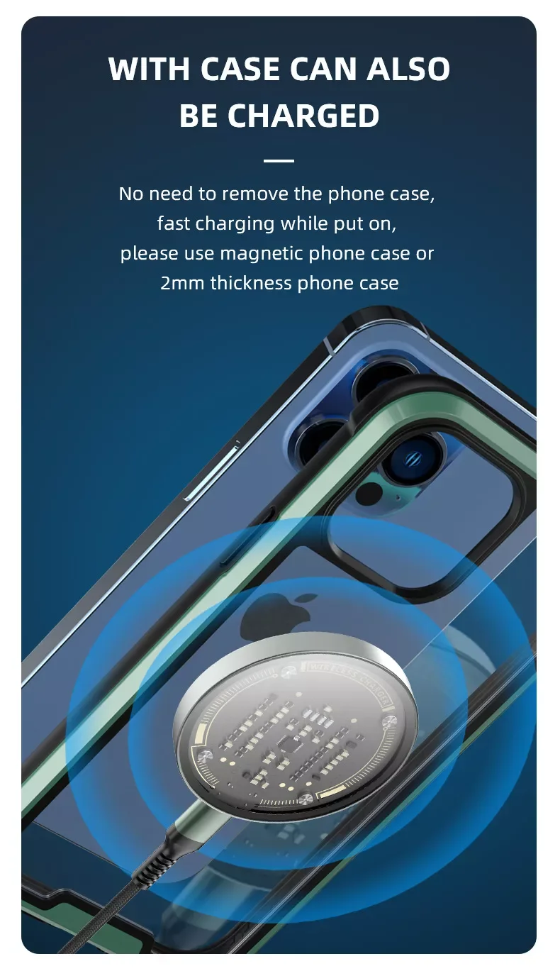 Transparent Magnetic Wireless Charger for iPhone - Image 10