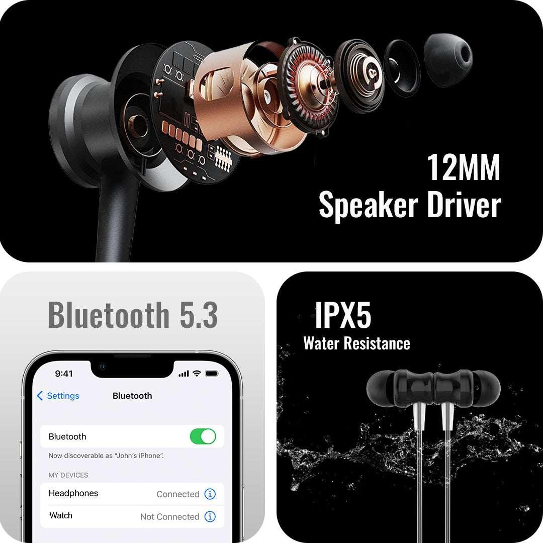 Order TecSox Verve 300 Bluetooth Neckbank | Powerful Audio - Image 5