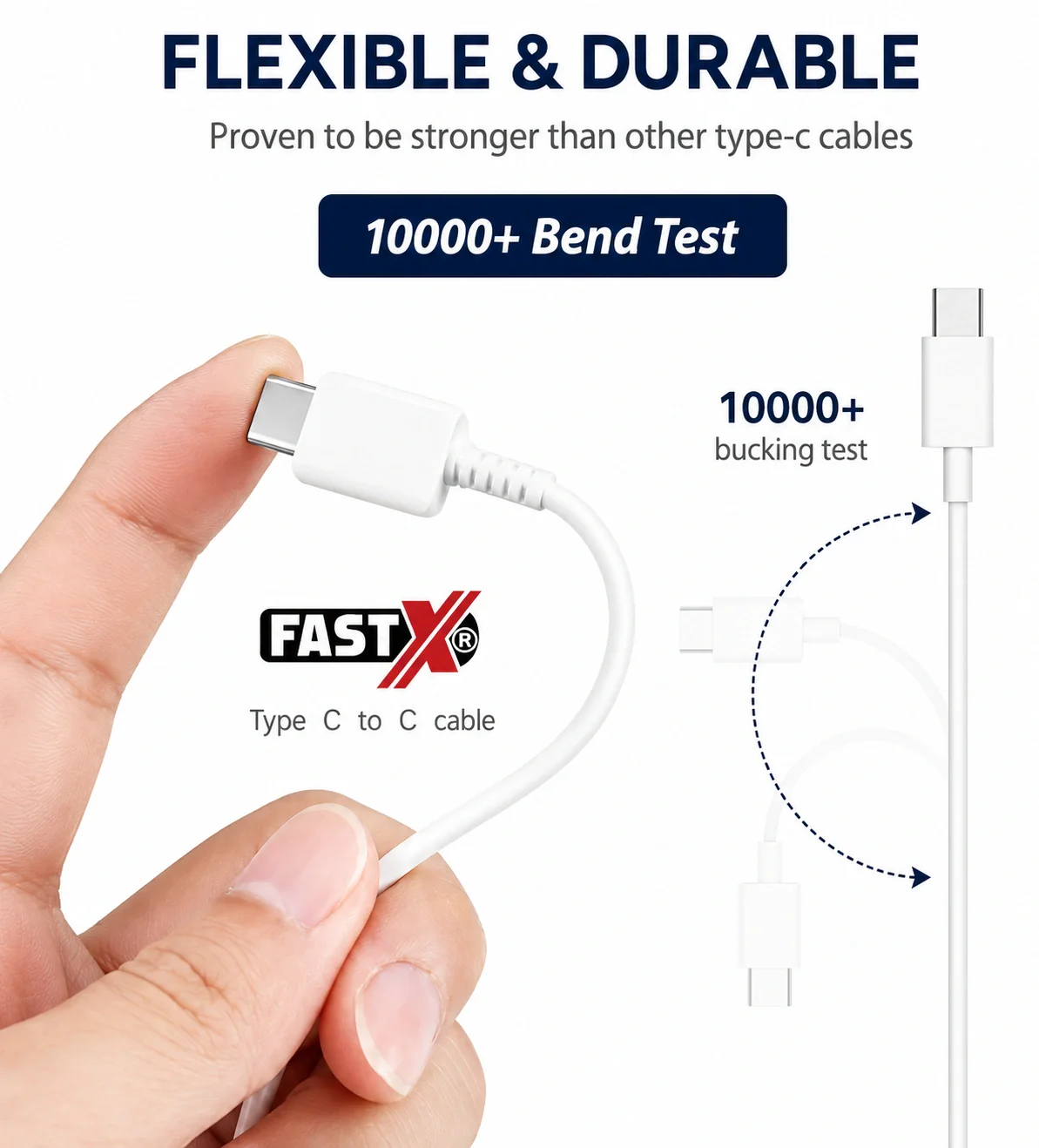 Type C to Type C Cable | Fast Charging | Under ₹200 - Image 5