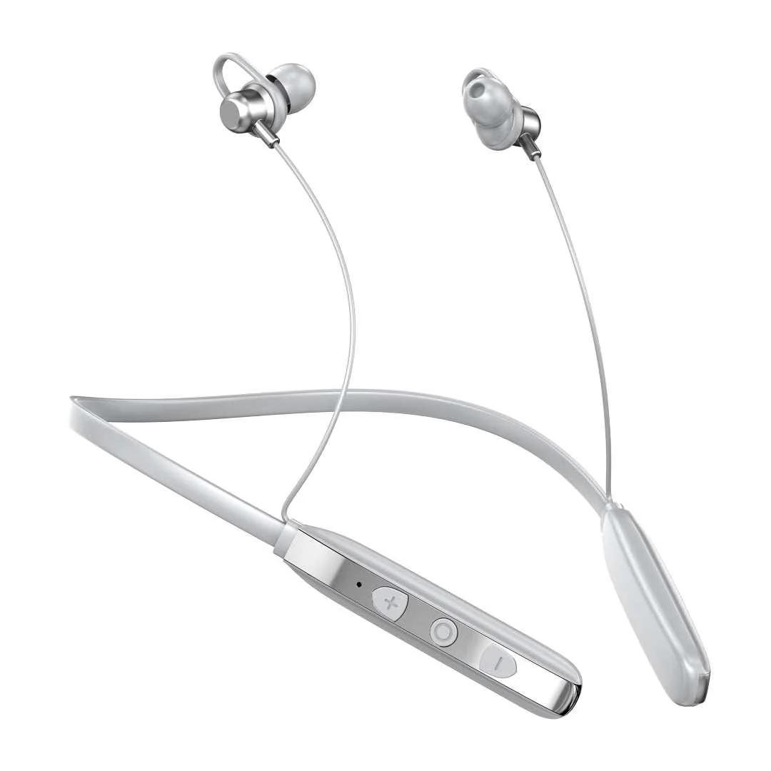 TecSox Verve Bluetooth Neckband | Metallic Touch + High Bass - Image 2