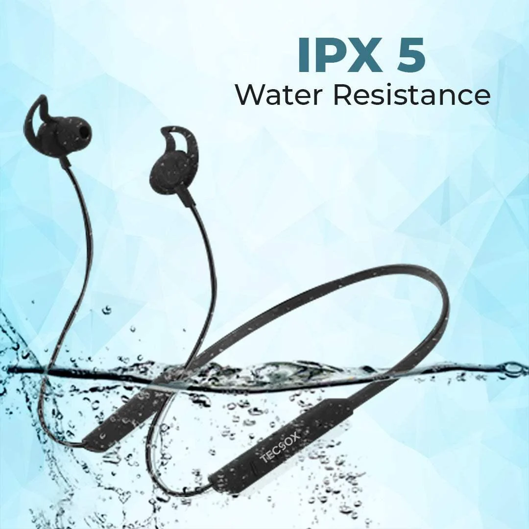 Order TecSox Vibe Bluetooth Neckband | IPX Water Resistant - Image 5