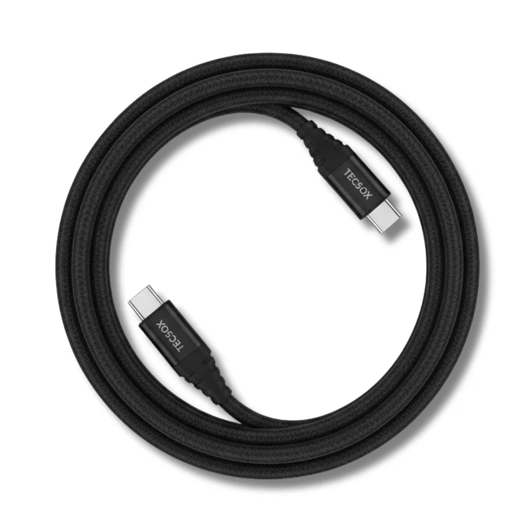 TecSox Zap Type-C to C | 1.5 Meter Fast Charging Cable | 60W - Image 2